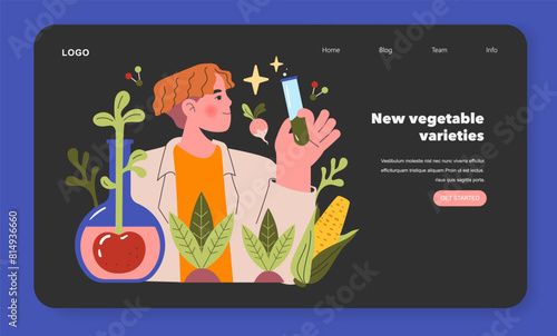 Emerging Ingredients. Flat Vector Illustration