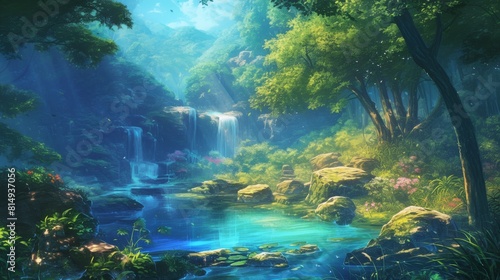 Tranquil scenes from a world of fantasy