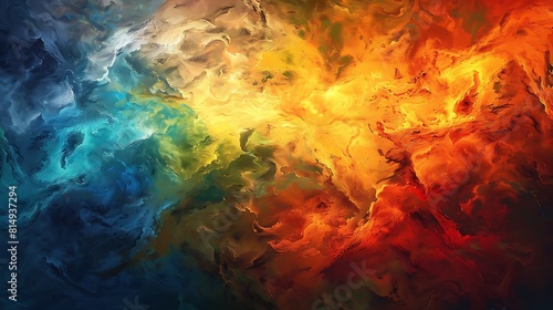 Abstract oil painting background 