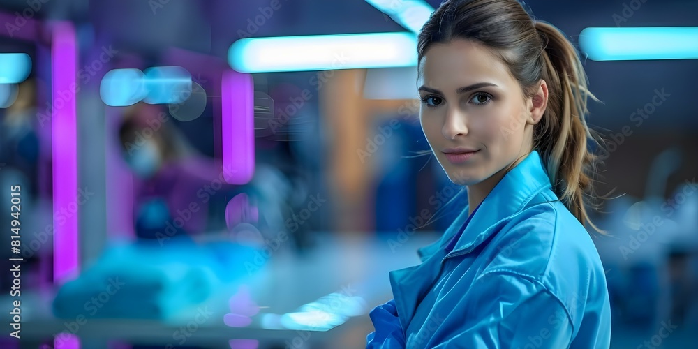 Female cleaner offers table polishing and homeoffice cleaning services professionally. Concept Home Office Cleaning, Table Polishing, Professional Services, Female Cleaner Female cleaner offers table polishing and homeoffice cleaning services professionally. Concept Home Office Cleaning, Table Polishing, Professional Services, Female Cleaner