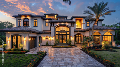 Home exterior is a testament to impeccable taste and attention to detail. © tong2530