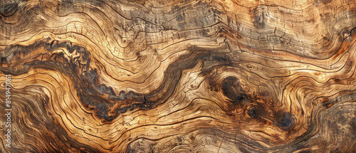 Natural look of raw wood grain, focusing on untouched and unprocessed textures, photo
