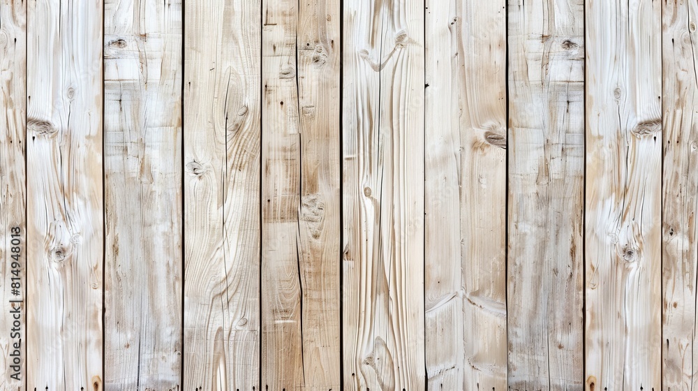 Fototapeta premium Seamless aerial view of blonde wood planks, creating a neutral background for versatile use,