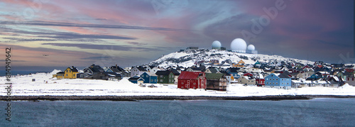 Village of Vardo, northern Norway photo