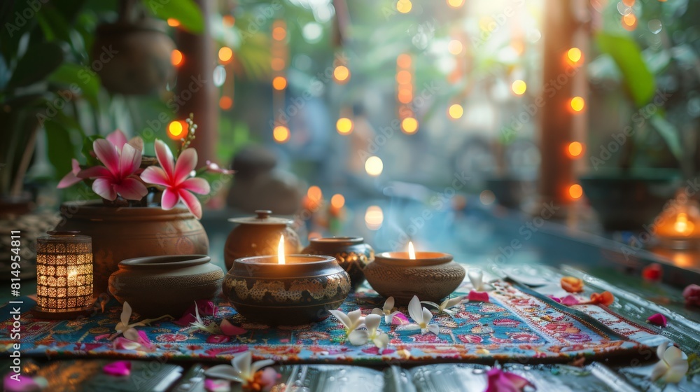 treatment in a high-end spa, therapy and massage treatment in a high-end spa, therapy and massage