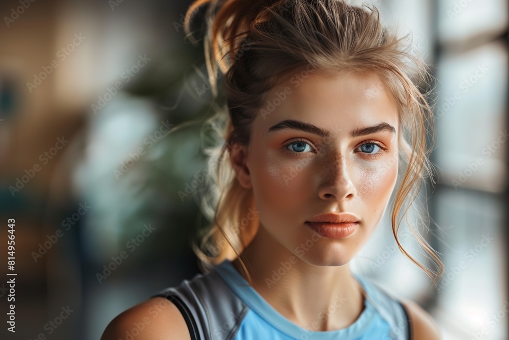 Portrait A Young Pleasant Sportswoman Inspiration Portrait A Young Pleasant Sportswoman Inspiration