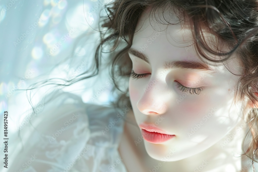 Portrait Dreamy Charming Tender Soft Beautiful Portrait Dreamy Charming Tender Soft Beautiful