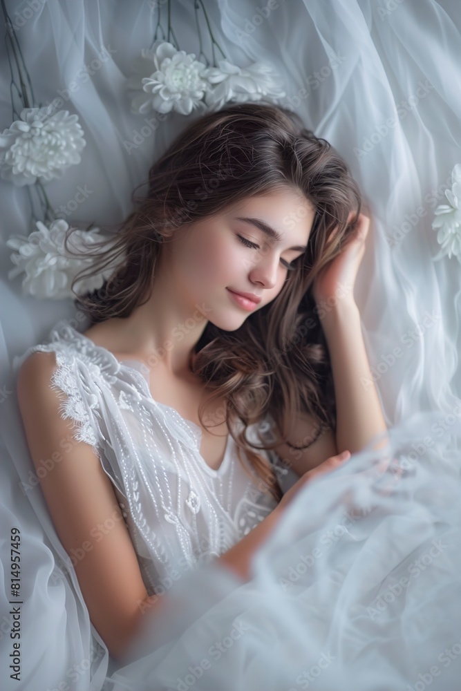 Portrait Dreamy Charming Tender Soft Beautiful Portrait Dreamy Charming Tender Soft Beautiful
