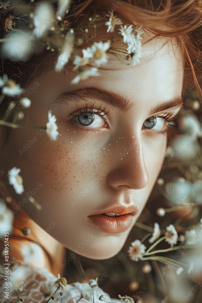 Portrait Dreamy Charming Tender Soft Beautiful Portrait Dreamy Charming Tender Soft Beautiful