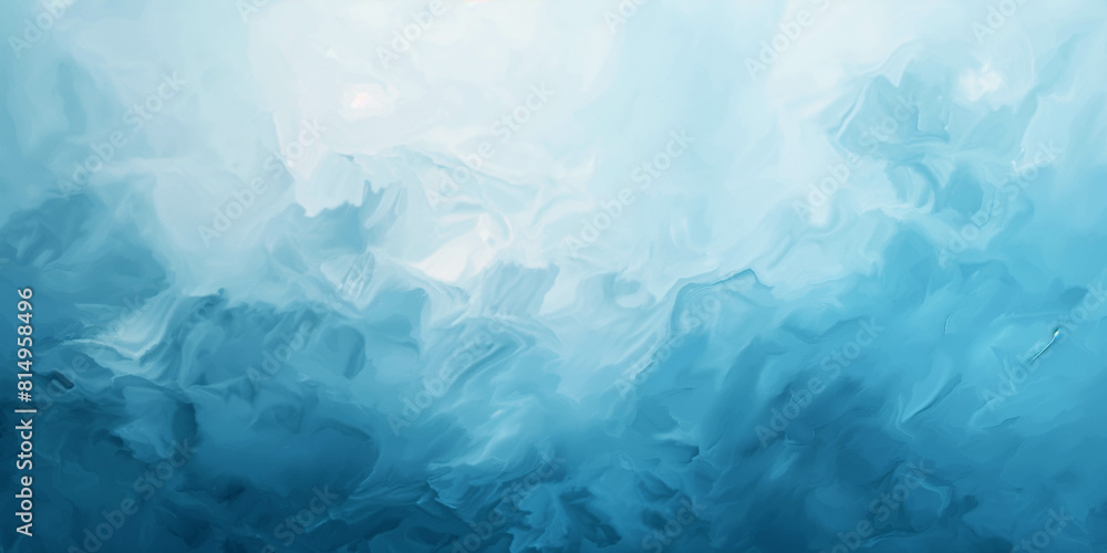 Obraz premium Soft blue background, Beautiful advertising banner, background image.