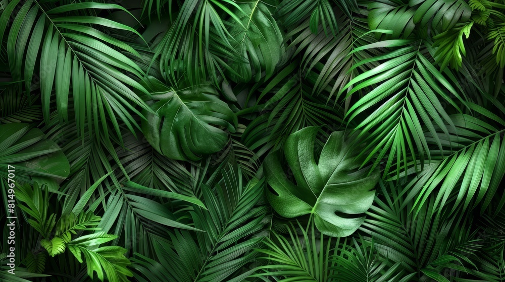  A tight shot of a wall adorned with numerous green leaves, among which stands a solitary green plant in the frame's heart