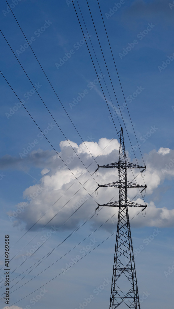 Pylône haute tension Pylône haute tension