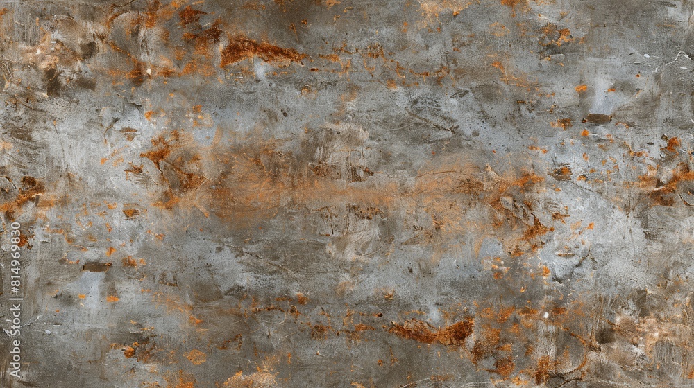 A grungy wall with rust and a brownspot in its center A grungy wall with rust and a brownspot in its center
