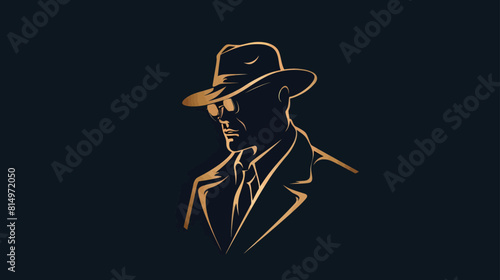 creative logo of a detective company