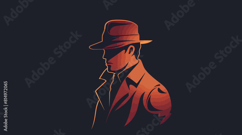 creative logo of a detective company