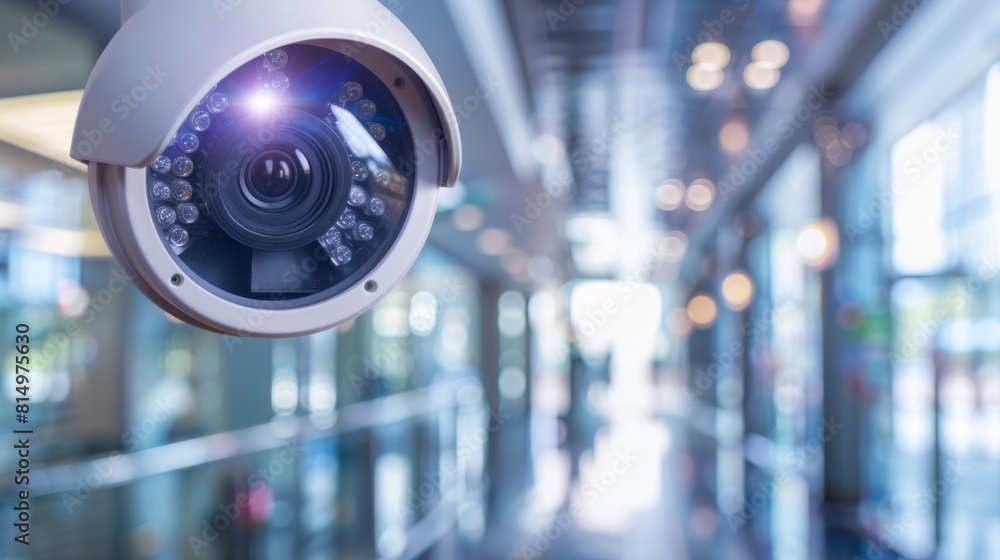 Surveillance cameras for security monitoring, ensuring the safety of valuable equipment and sensitive data 