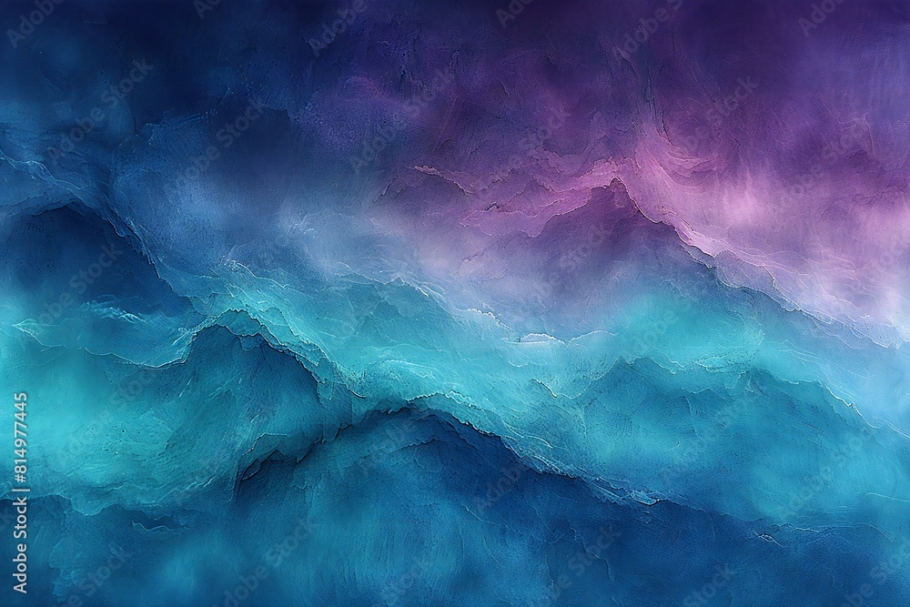 Abstract background with blue and purple clouds,  Fantasy fractal texture,  Digital art,   rendering