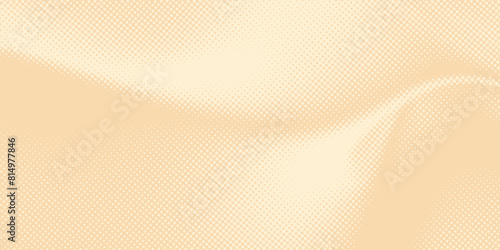 Abstract dots halftone brown color pattern gradient texture background vector illustration