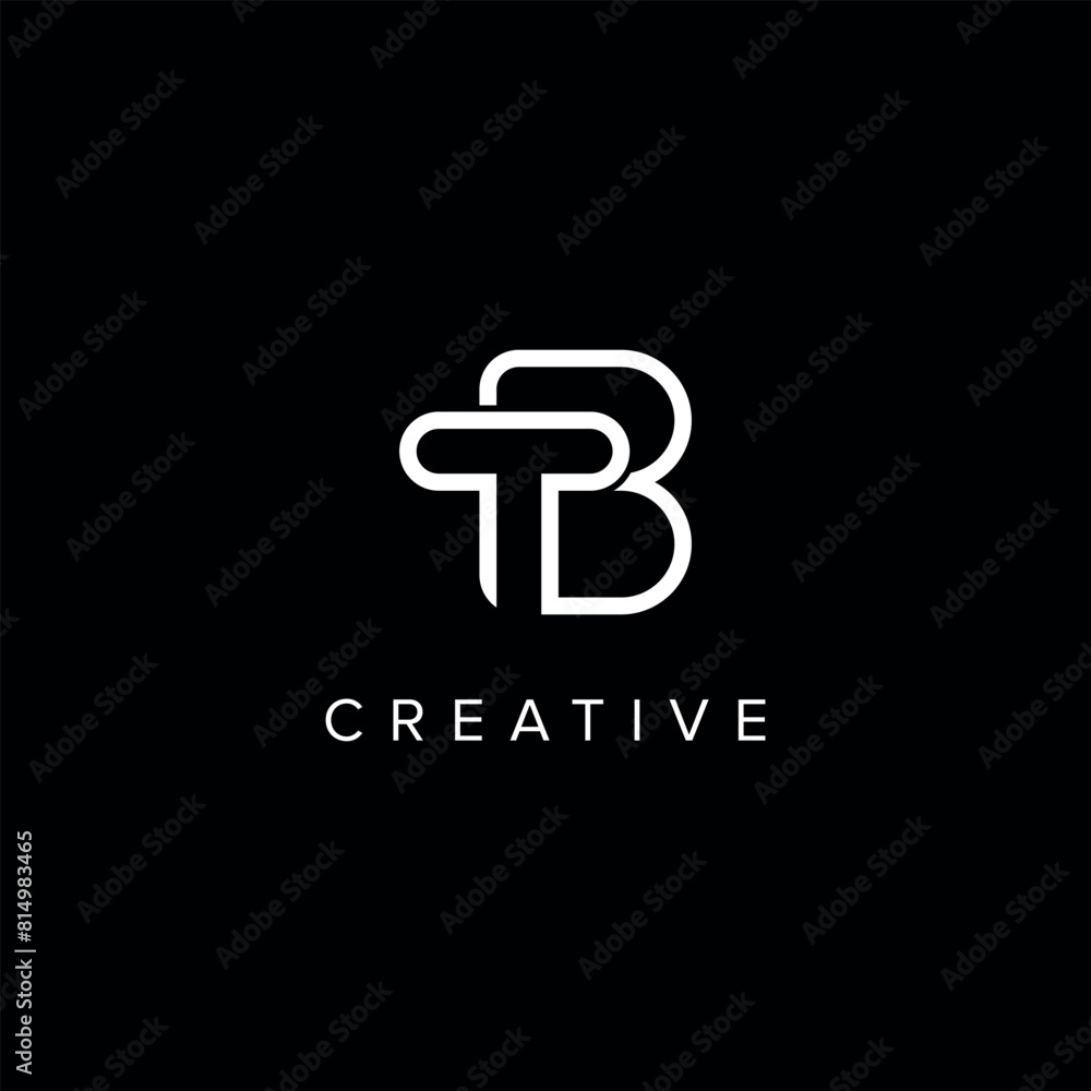 TB BT Alphabet Letter logo design. Initial Vector symbol. TB BT Alphabet Letter logo design. Initial Vector symbol.