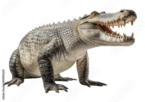 crocodile isolated on transparent background