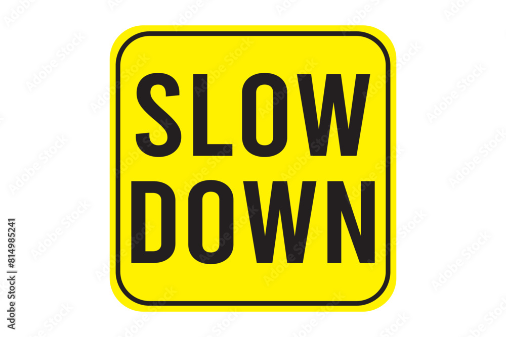 Go straight traffic sign. Warning One way. Go straight traffic sign. Warning One way.