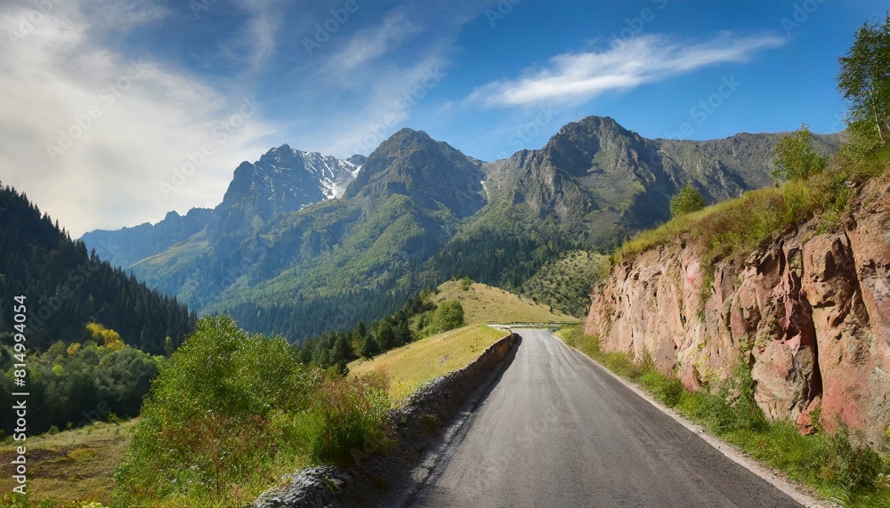 Fototapeta premium road in the mountains