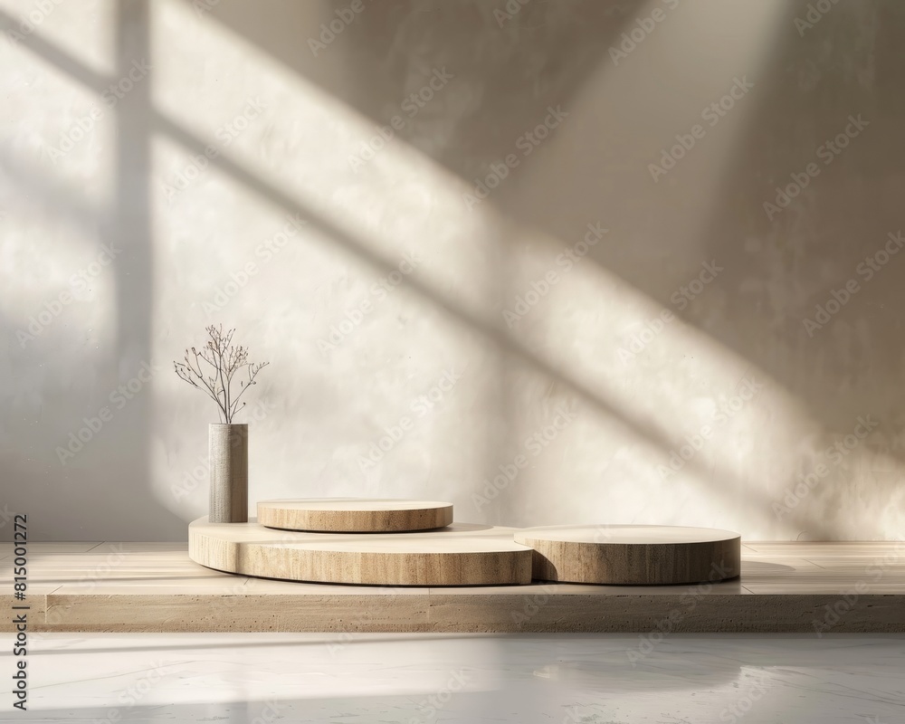 The image is a 3D rendering of a product display The image is a 3D rendering of a product display