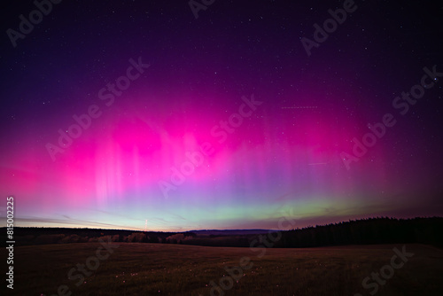 Wallpaper Mural Beautiful aurora over the Czech Republic Torontodigital.ca