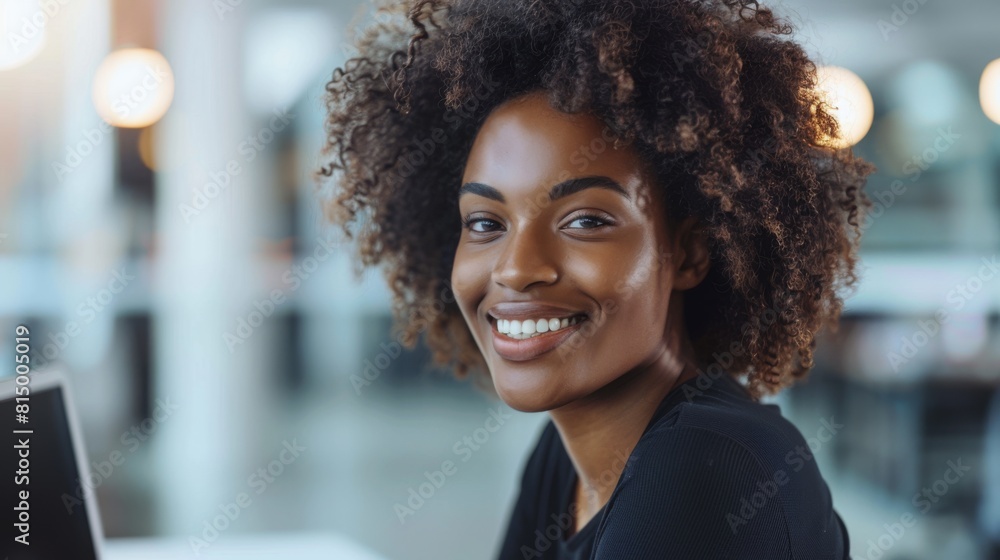 Portrait of a Smiling Professional Woman
