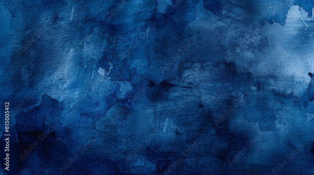 Abstract painting with shades of blue and textures Abstract painting with shades of blue and textures