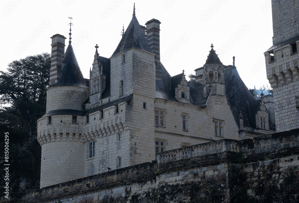 Renaissance castle of Ussé, France. Renaissance castle of Ussé, France.