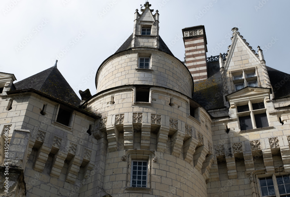 Renaissance castle of Ussé, France. Renaissance castle of Ussé, France.
