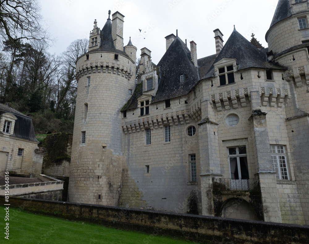 Renaissance castle of Ussé, France. Renaissance castle of Ussé, France.