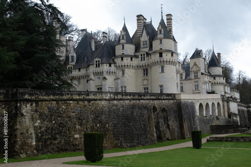 Renaissance castle of  Ussé, France. photo