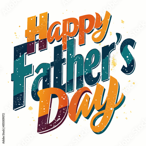 happy-father-s-day-t-shirt design-vector-illustration