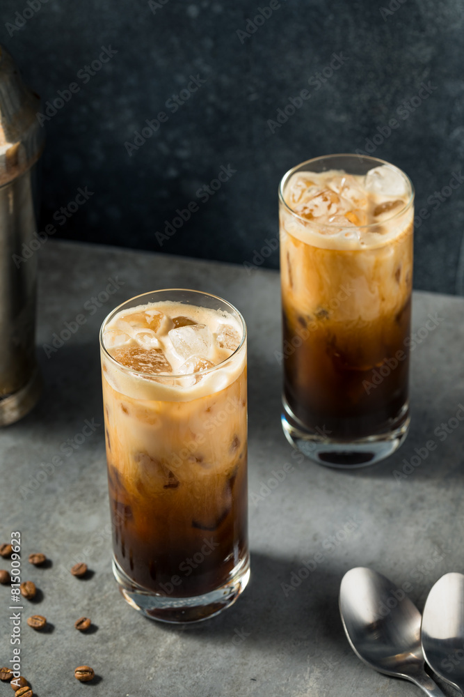Shaken Oatmilk Espresso Latte Drink Shaken Oatmilk Espresso Latte Drink