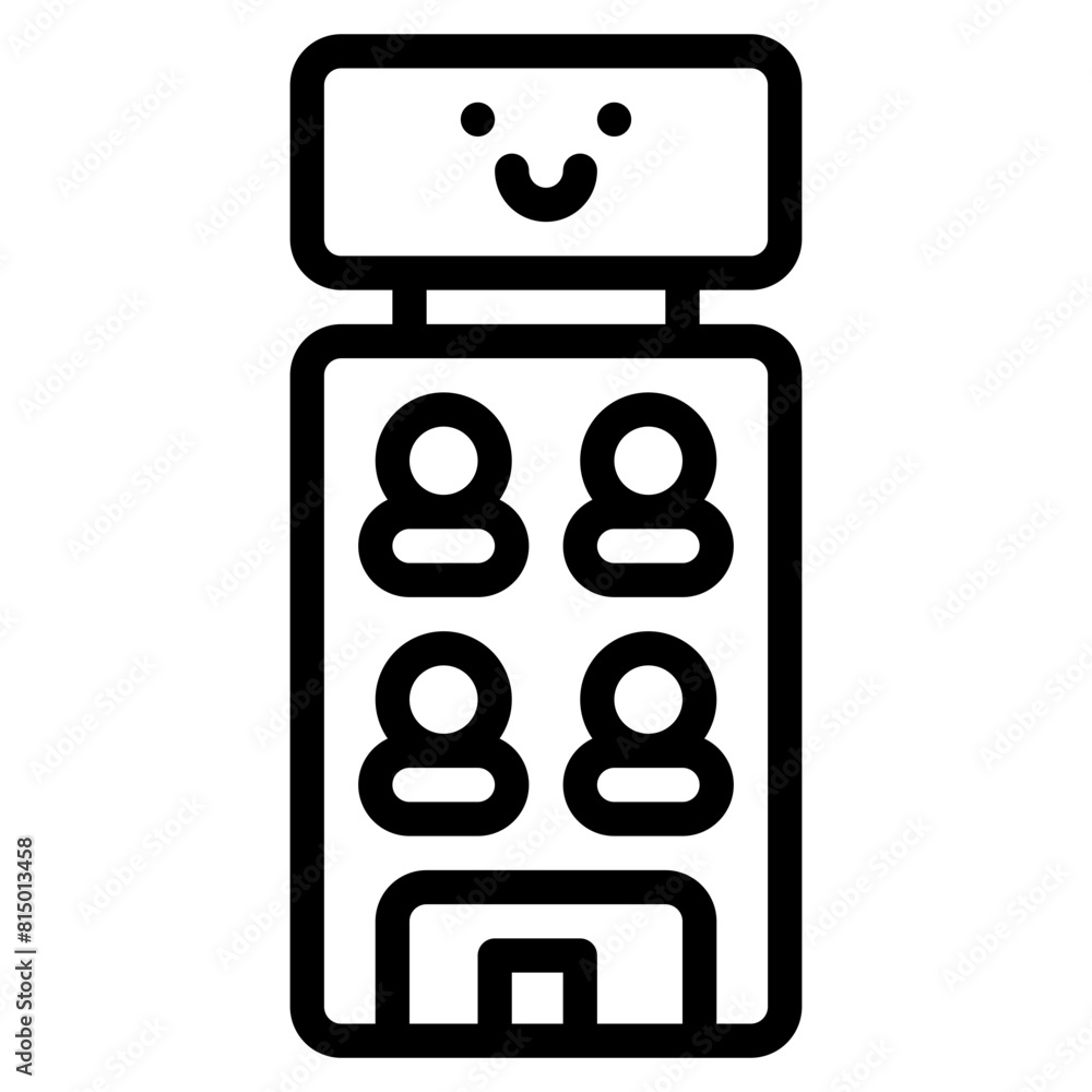 all inclusive outline icon and illustration all inclusive outline icon and illustration