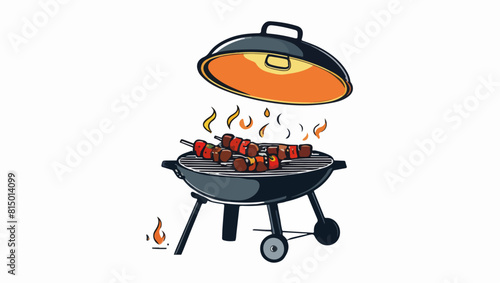 Backyard BBQ: Vector Graphic of a Summer Cookout