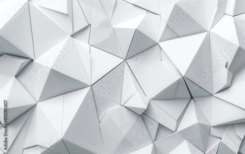 Abstract geometric pattern with shaded white polygons.