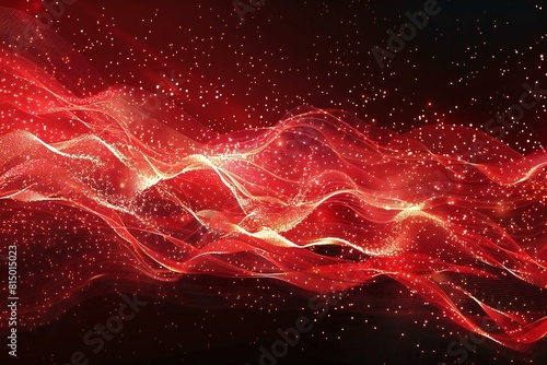 A red abstract abstract red wave gradient texture texture background