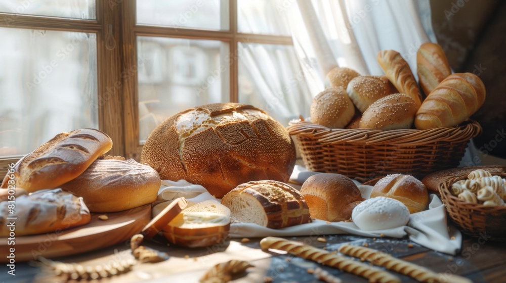 A Variety of Fresh Baked Bread