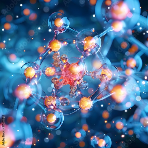 Intricate Visualization of a Phosphorus Atom s Electron and its Vital Role in Biological Molecules