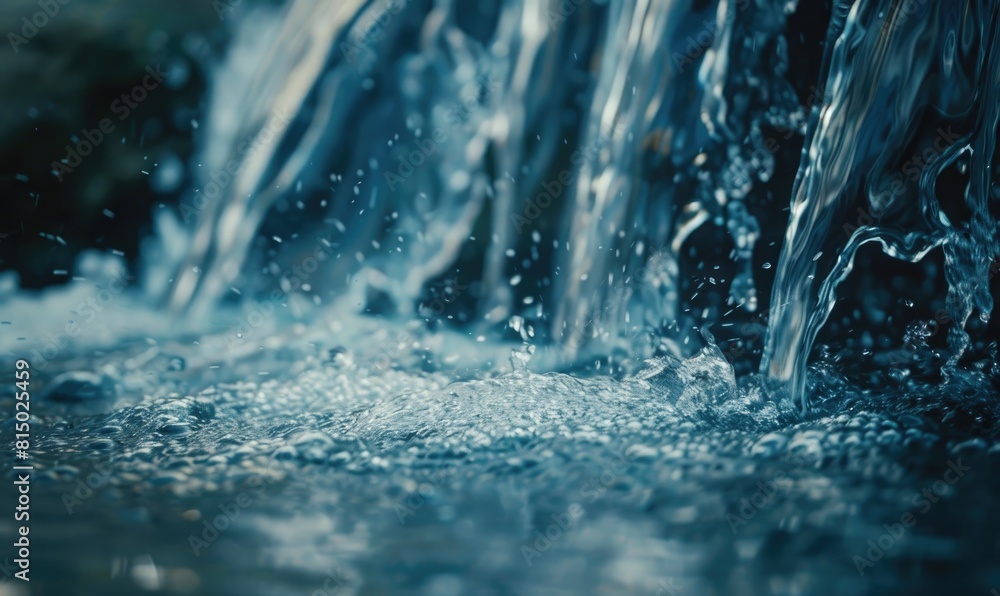 Water surface casting intricate caustic patterns Water surface casting intricate caustic patterns