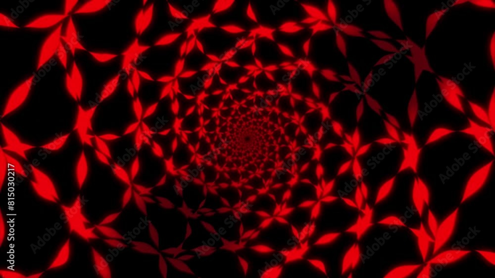3d red abstract spiral background, looping 4K video 3d red abstract spiral background, looping 4K video