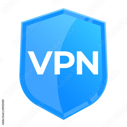 VPN icon with shield