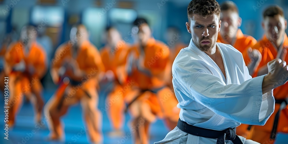 Foto de Hapkido is a Korean martial art that includes grappling joint