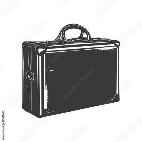 Silhouette briefcase black color only