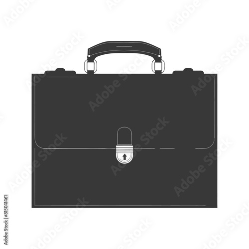 Silhouette briefcase black color only