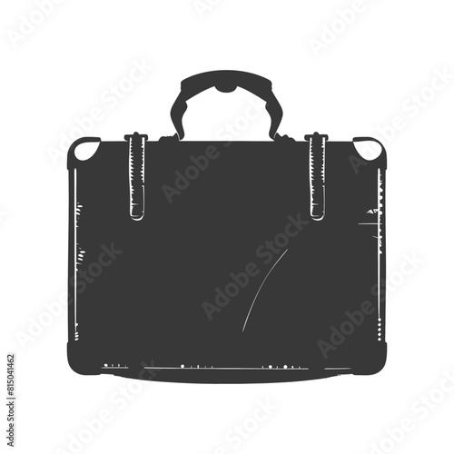 Silhouette briefcase black color only