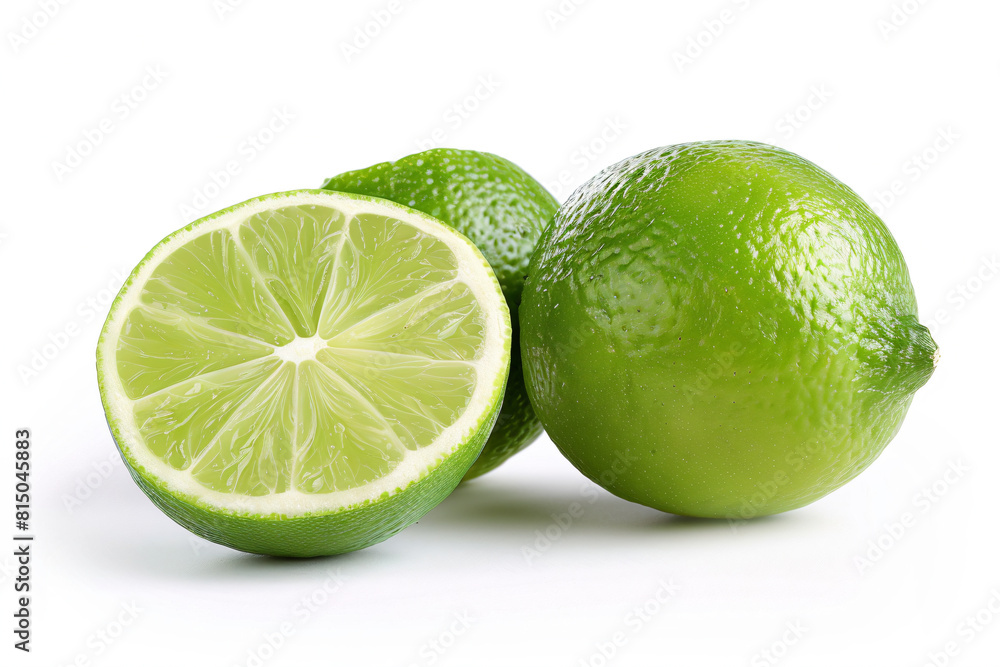a lime and a half of a lime on a white surface a lime and a half of a lime on a white surface